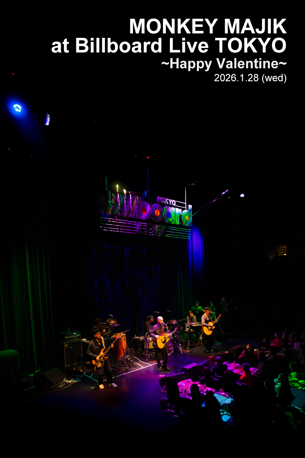 MONKEY MAJIK ○JAPAN TOUR 非売品広報ポスター MONKEY MAJIK ○JAPAN